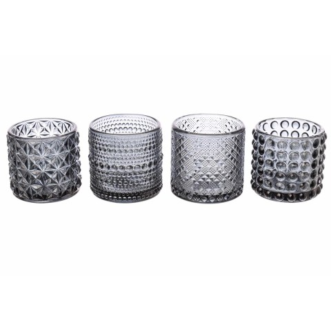 VASETTO VETRO ASS.4 D.7 H.6.8